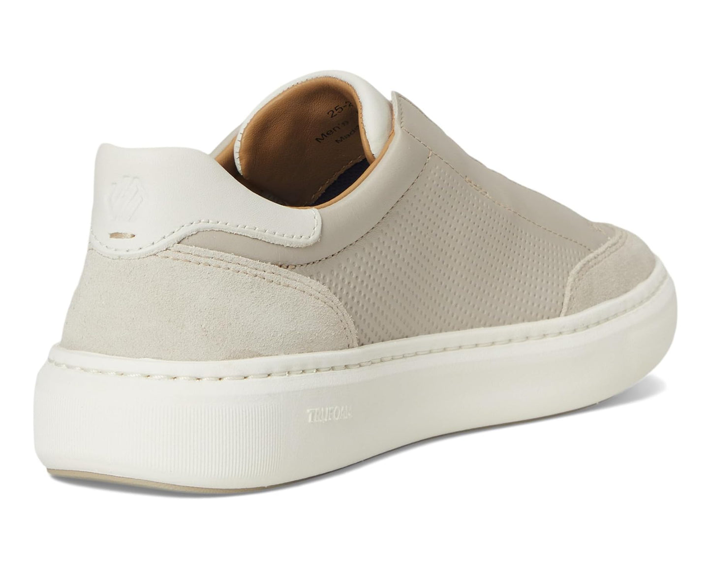 Men's Johnston & Murphy Anders Stretch Lace-To-Toe Beige Full Grain/Suede