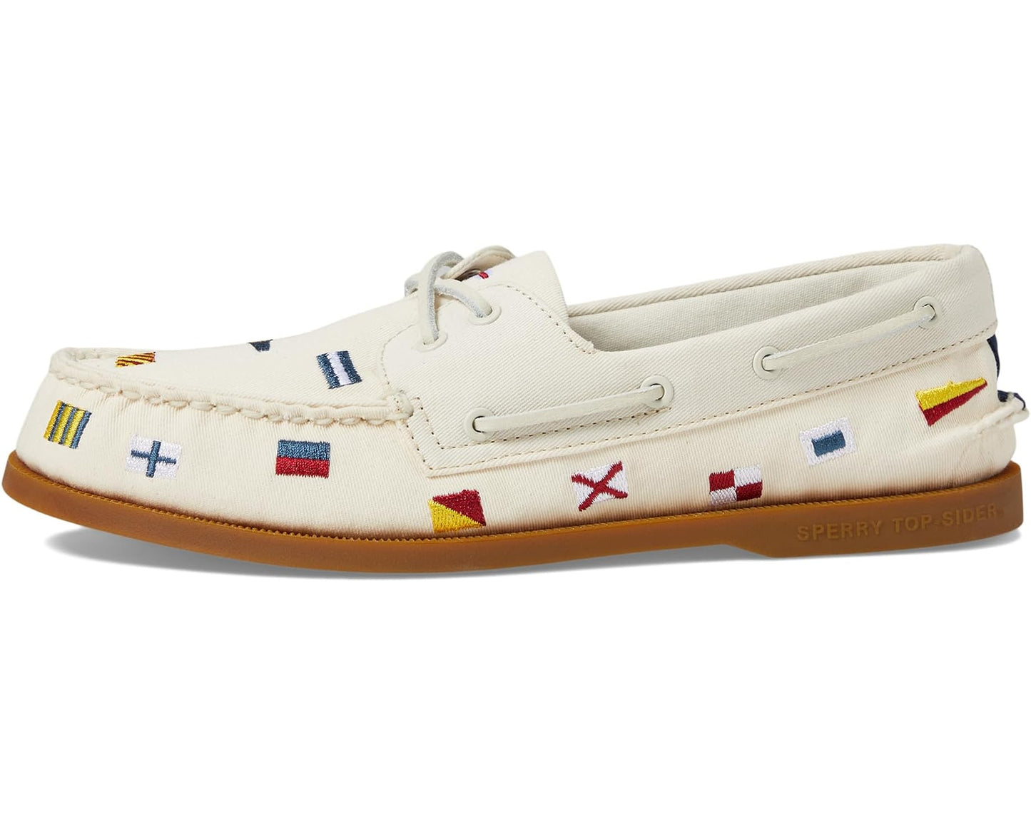 Men's Sperry Authentic Original 2-Eye Seasonal Off-White