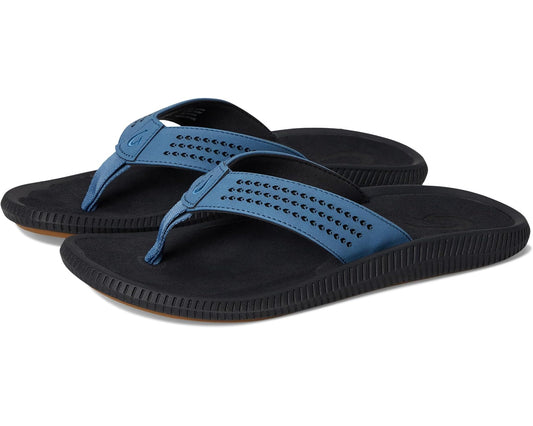 Men's OluKai Ulele Blue Fog/Lava Rock