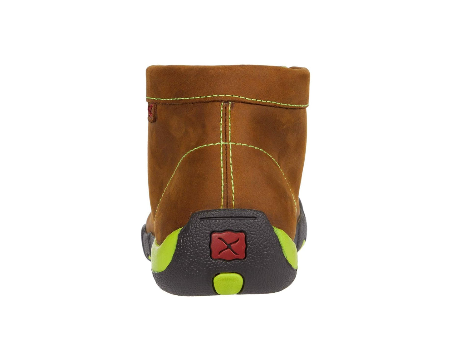 Men's Twisted X Work MDMST02 Distressed Saddle/Neon Yellow