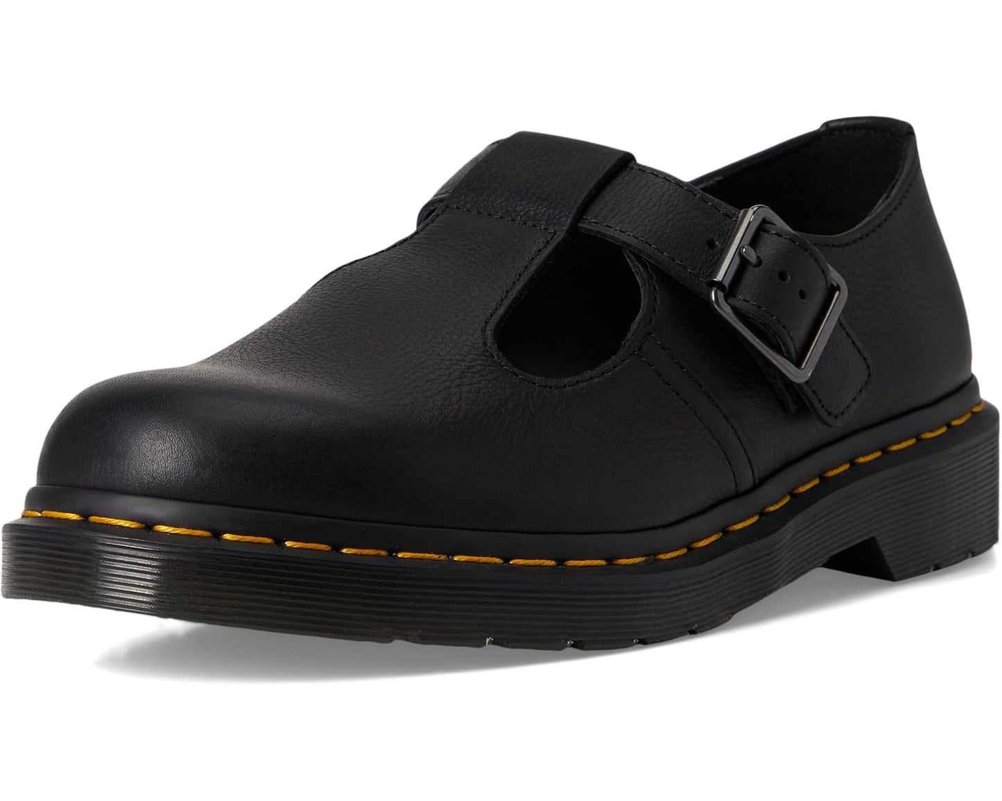 Unisex Dr. Martens Polley T Bar Shoes Black
