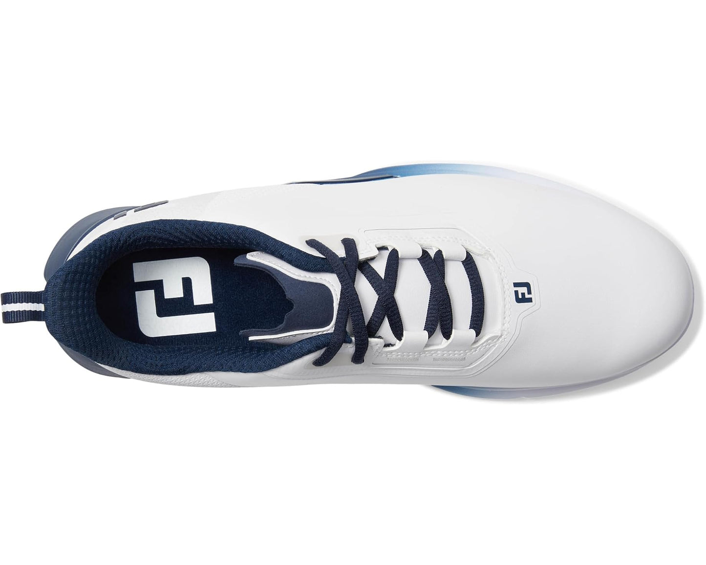 Men's FootJoy FJ Fuel Golf Shoes- Previous Season White/White/Navy