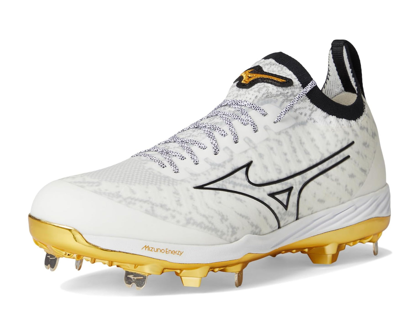 Men's Mizuno Pro Knit 2 Metal White-Gold