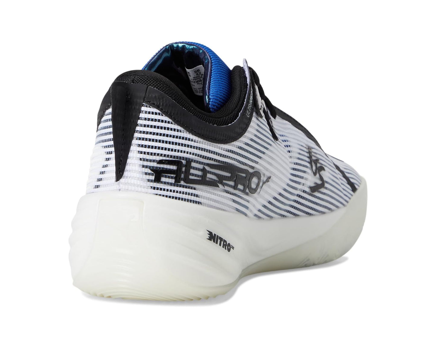 Men's PUMA All-pro Nitro Shammgod Basketball Shoes White/Black