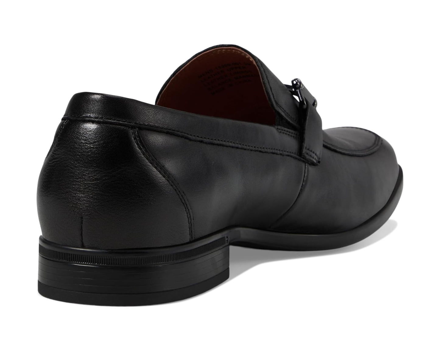 Men's Florsheim Zaffiro Moc Toe Bit Loafers Black