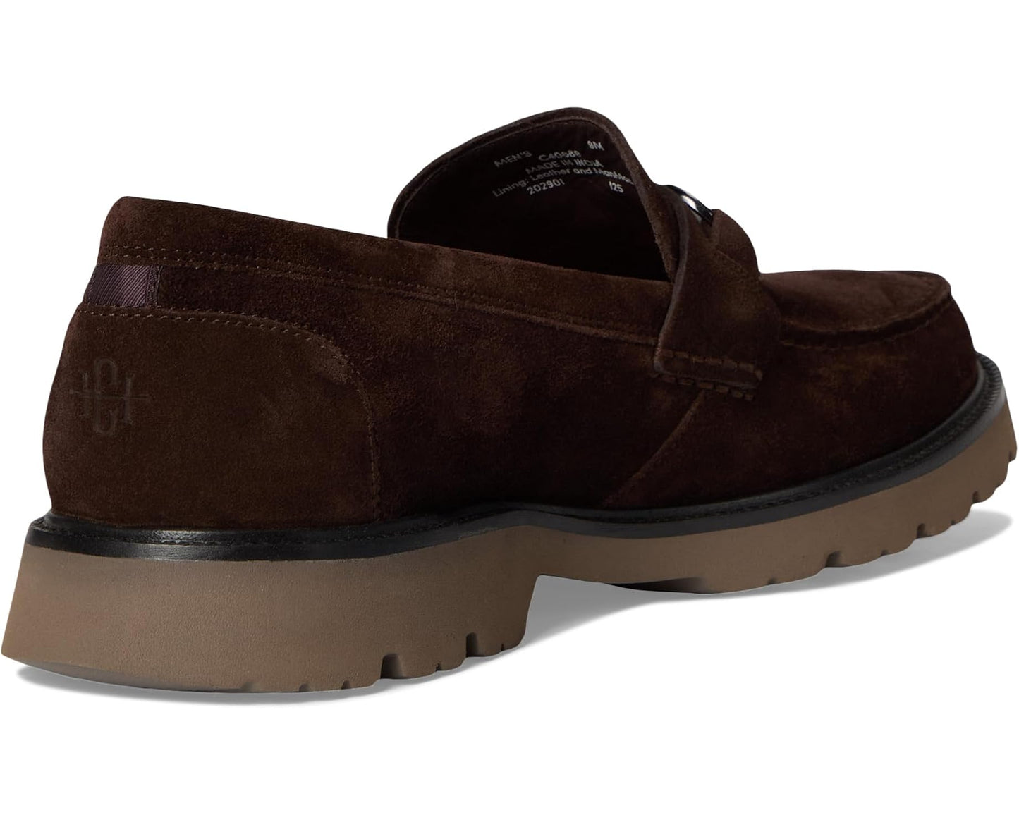 Men's Cole Haan American Classics Bit Loafers Dark Chocolate Suede/Truffle