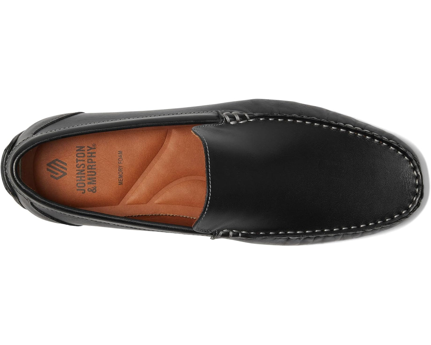 Men's Johnston & Murphy Beck Venetian Black Full Grain