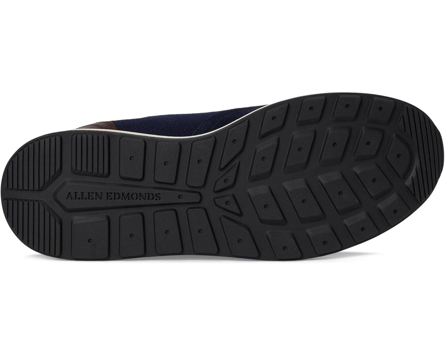 Men's Allen Edmonds Easton Slip-on Shoes Navy Knit Wool & Leather