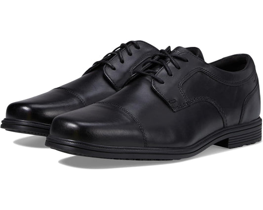 Men's Rockport Taylor Waterproof Cap Toe Black