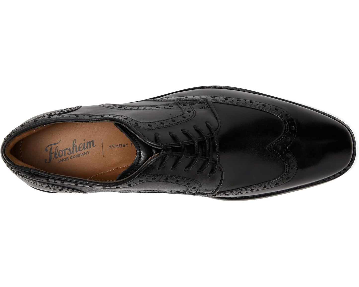 Men's Florsheim Conetta Wing Tip Oxford Black
