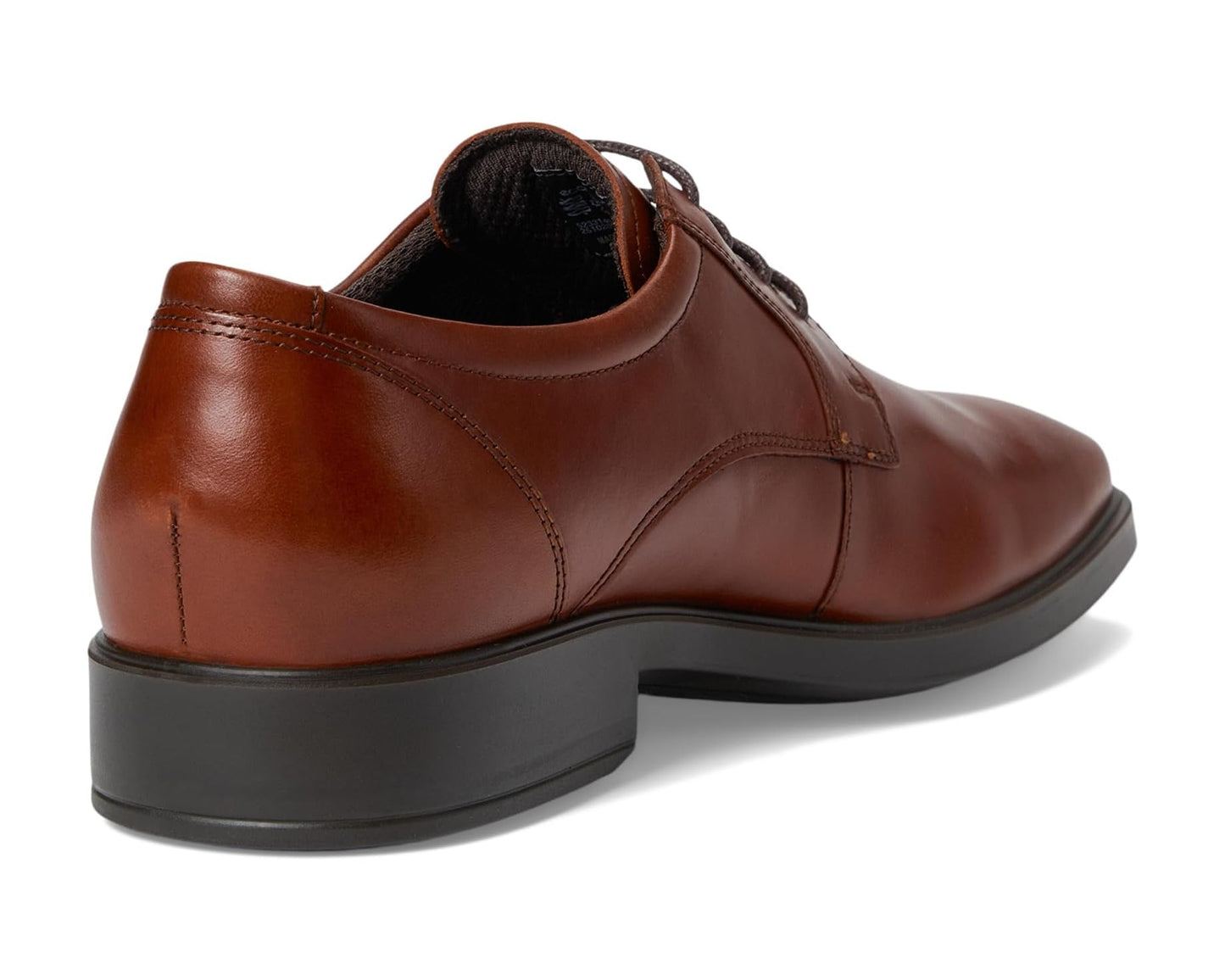Men's ECCO Milan Plain Toe Oxford Cognac
