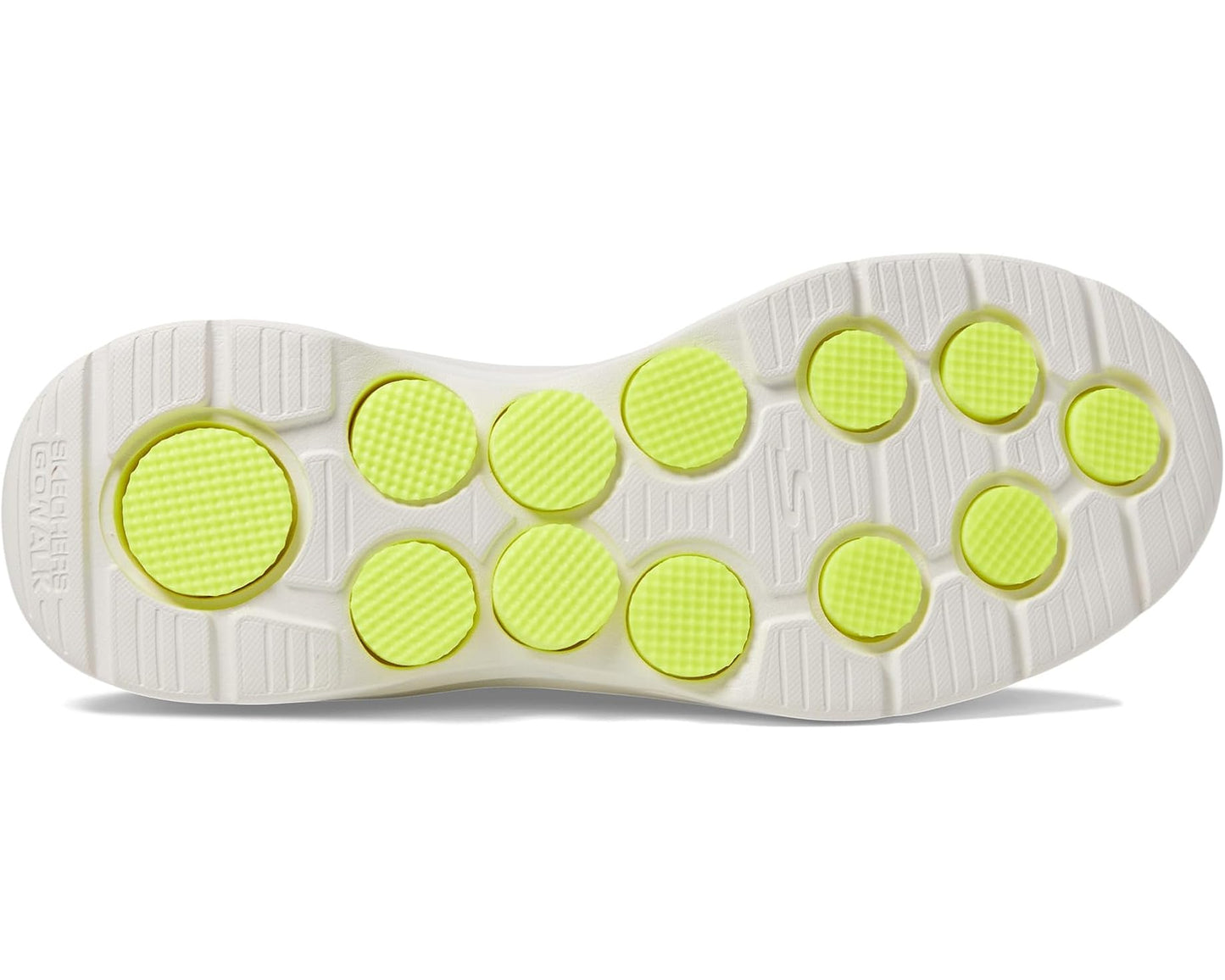 Men's SKECHERS Performance Go Walk 7 - Easy On 2 Hands Free Slip-Ins Grey/Yellow
