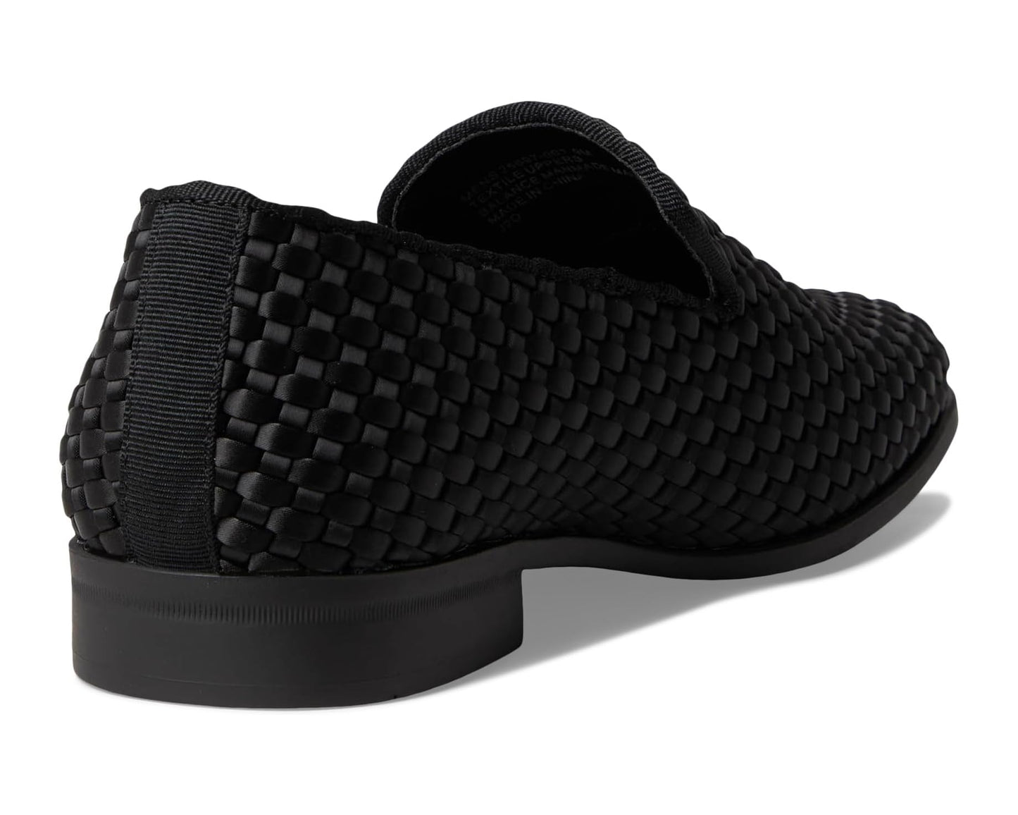 Men's Stacy Adams Swenson Woven Slip-On Black