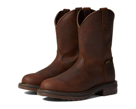 Men's Rocky Western Original Ride 10 Soft Toe Brown