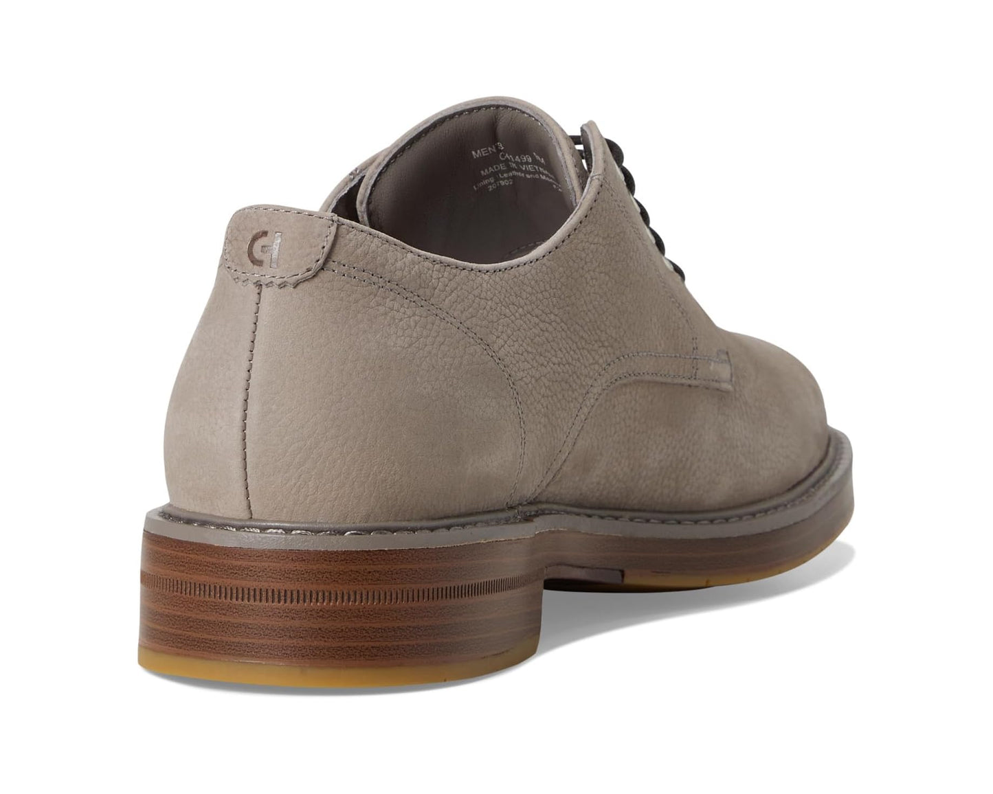 Men's Cole Haan Judson Grand Plain Toe Oxfords Ironstone Nubuck/Natural