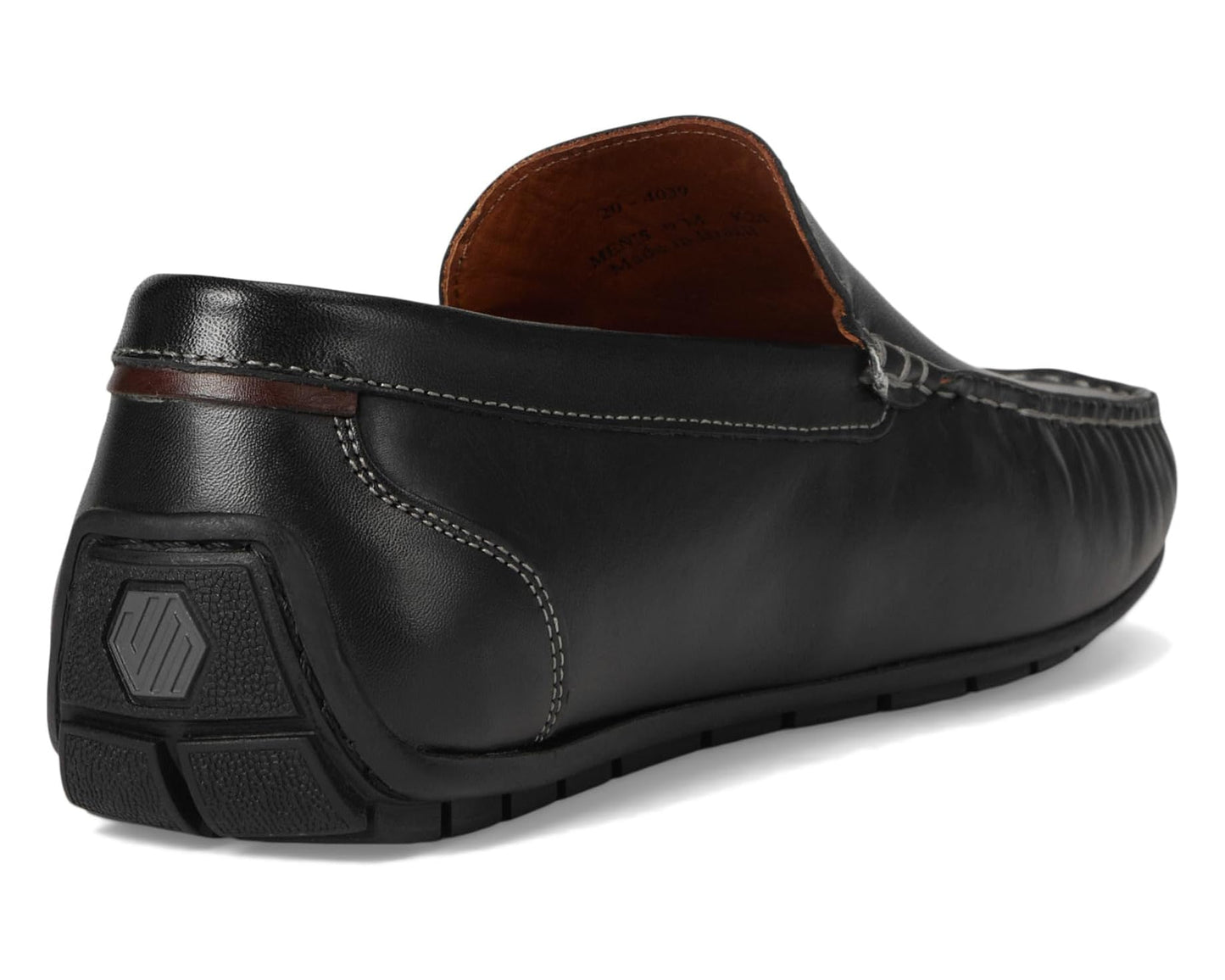 Men's Johnston & Murphy Beck Venetian Black Full Grain
