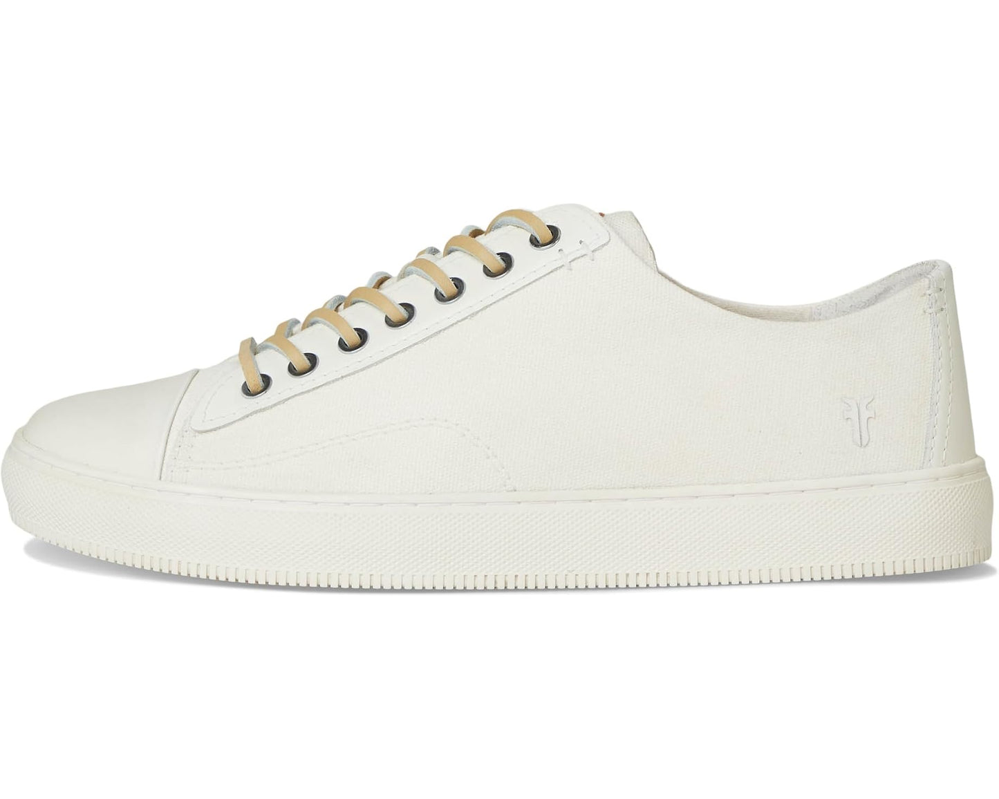Men's Frye Astor Cap Toe Low Lace White