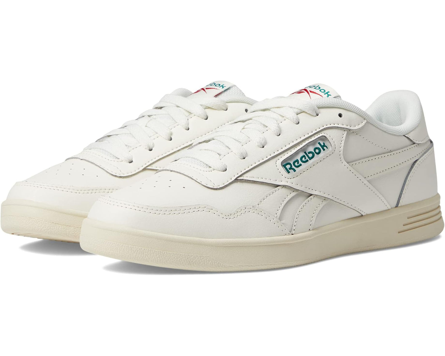 Unisex Reebok Lifestyle Court Advance Chalk/Dark Green/Flash Red
