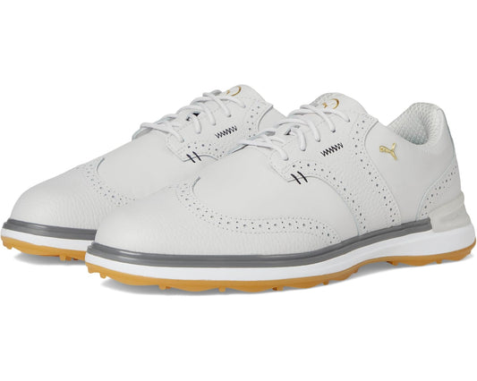 Men's PUMA Golf Avant Wing Tip Feather Gray/Slate Gray