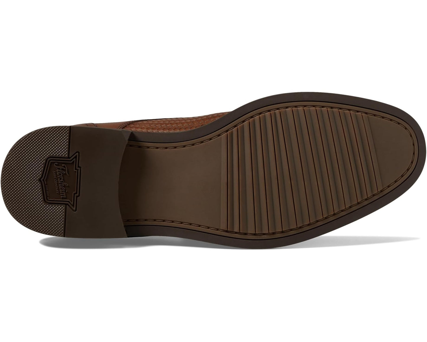 Men's Florsheim Rucci Weave Cap Toe Oxford Cognac