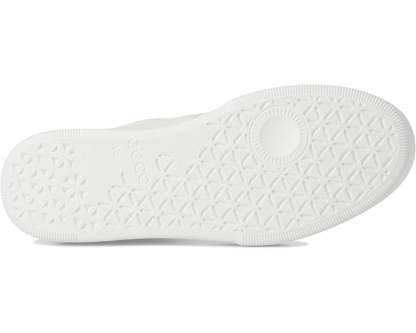 Men's ECCO Street Court Lace Sneaker White/Shadow White