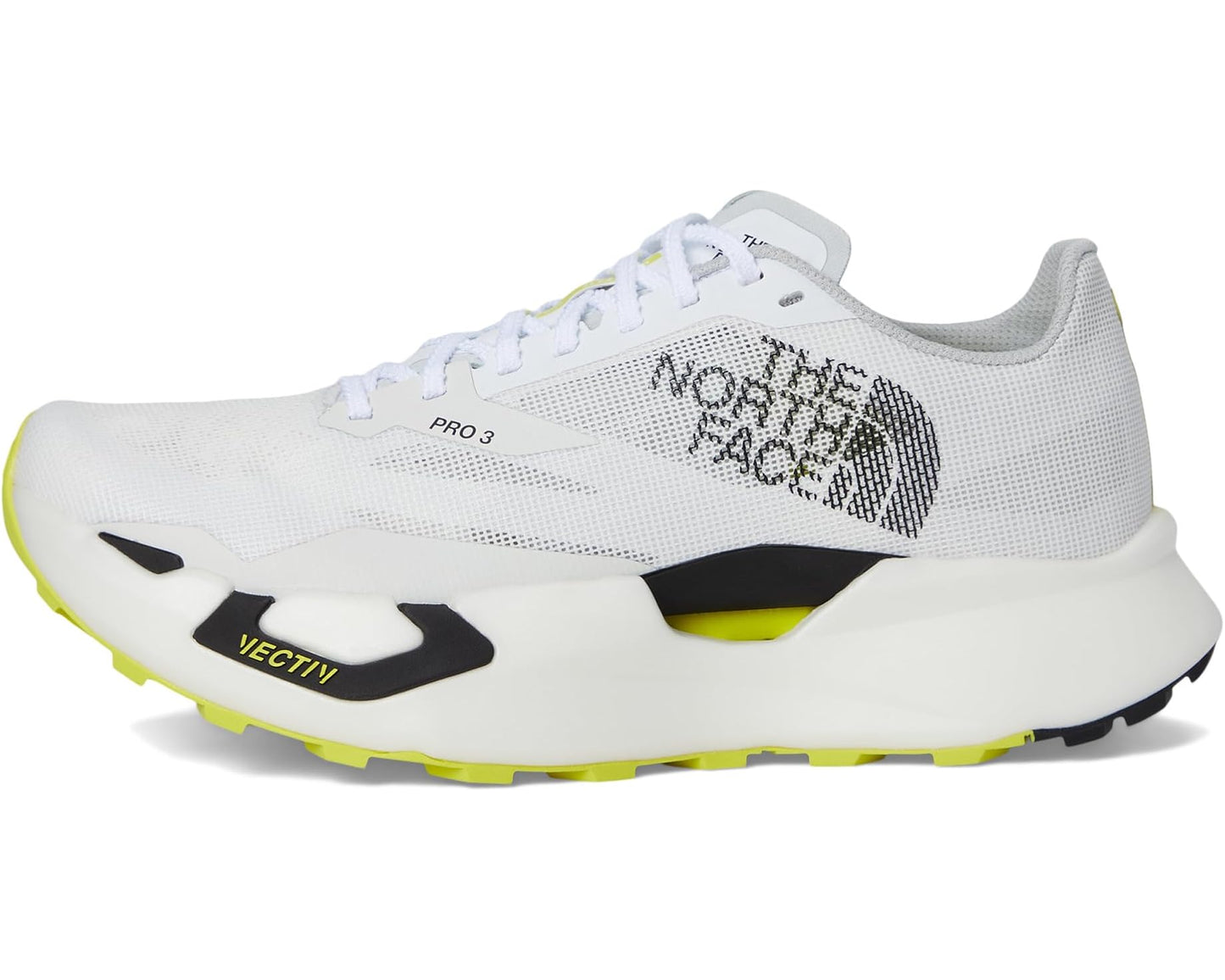 Men's The North Face Summit VECTIV Pro 3 White Ash/Sulphur Spring Green