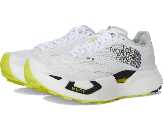 Men's The North Face Summit VECTIV Pro 3 White Ash/Sulphur Spring Green