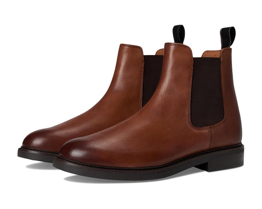Men's Polo Ralph Lauren Asher Leather Chelsea Boots Tan