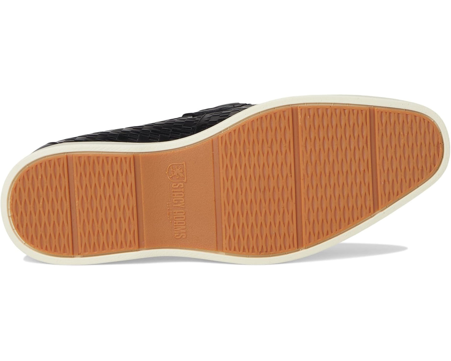 Men's Stacy Adams Salyer Moc Toe Slip-On Black