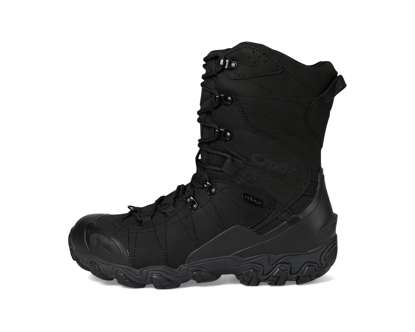 Men's Oboz Bridger 10 Insulated B-Dry Black Sea