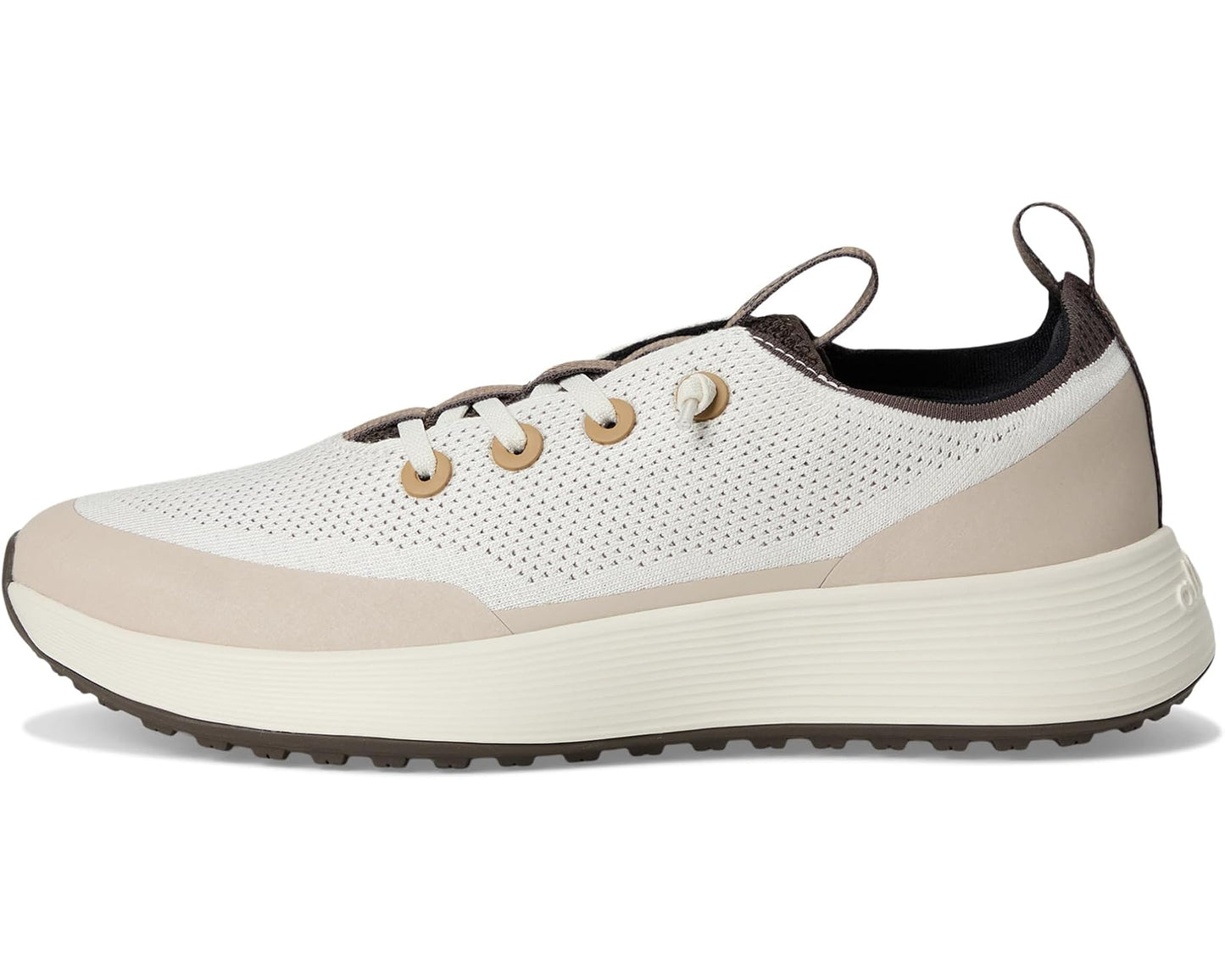 Men's Allbirds Tree Runner Go - Utility Natural White/Rustic Brown/Natural White