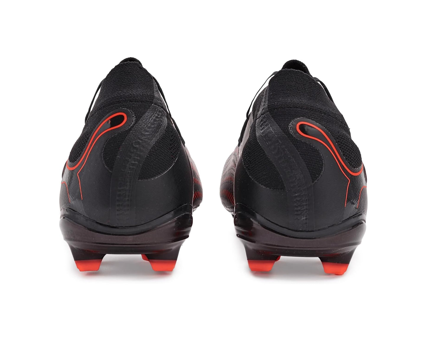 Men's PUMA Future 9 Pro Firm, Artificial Ground Soccer Cleats Black/Glowing Red/Strong Gray