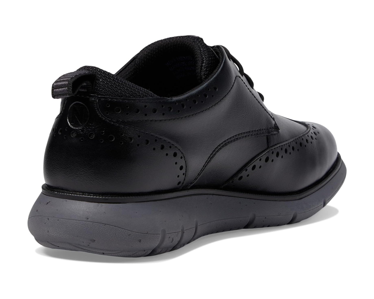 Men's Nunn Bush Stance Wing Tip Oxford Black