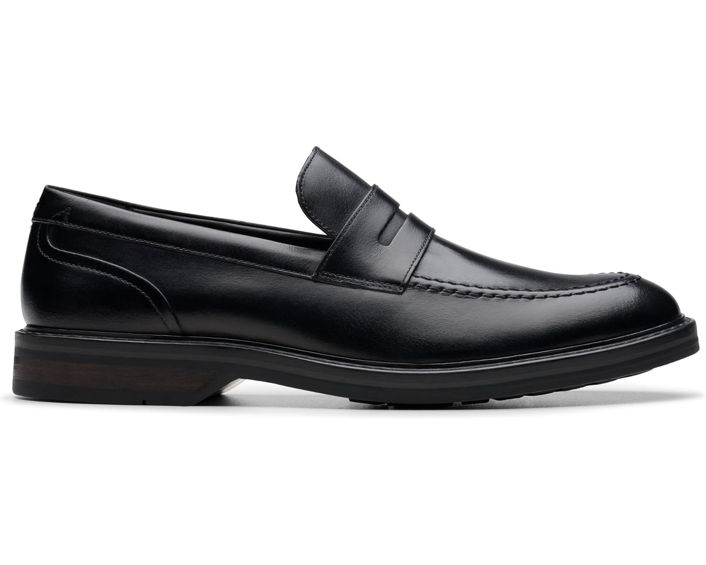 Men's Clarks Aldwin Step Black Leather