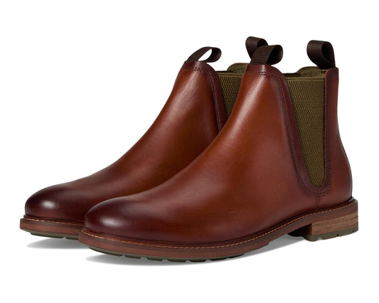 Men's Stacy Adams Isaacson Chelsea Boots Cognac