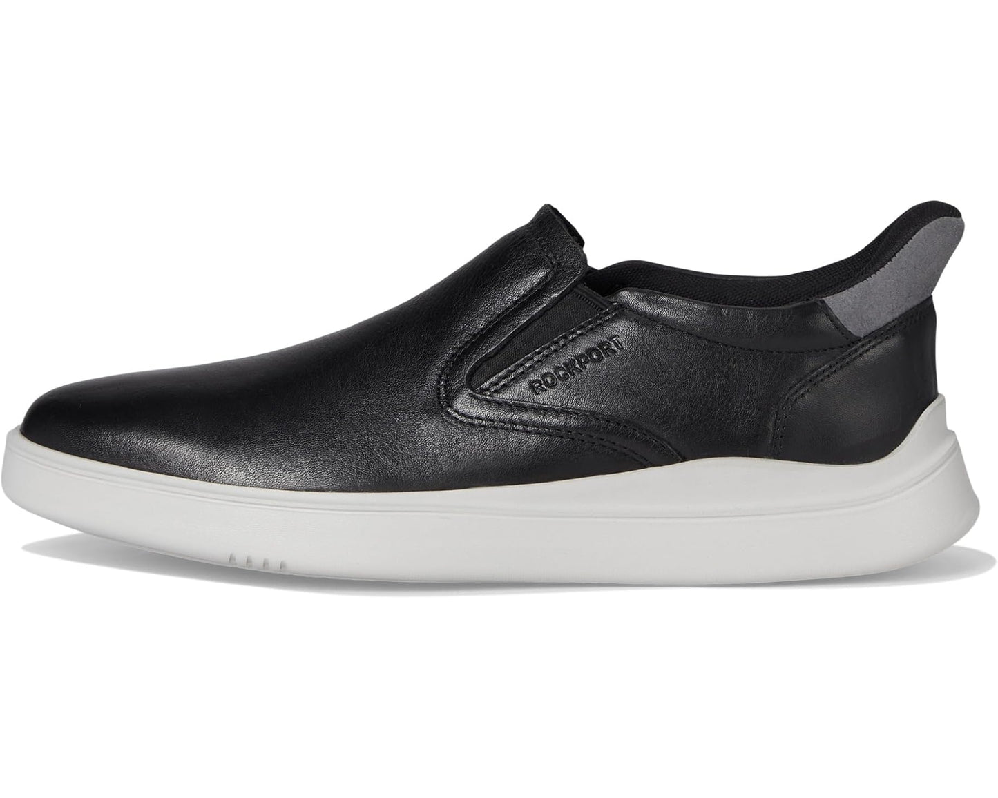 Men's Rockport Tristen Step Activated Slip-On Black Leather