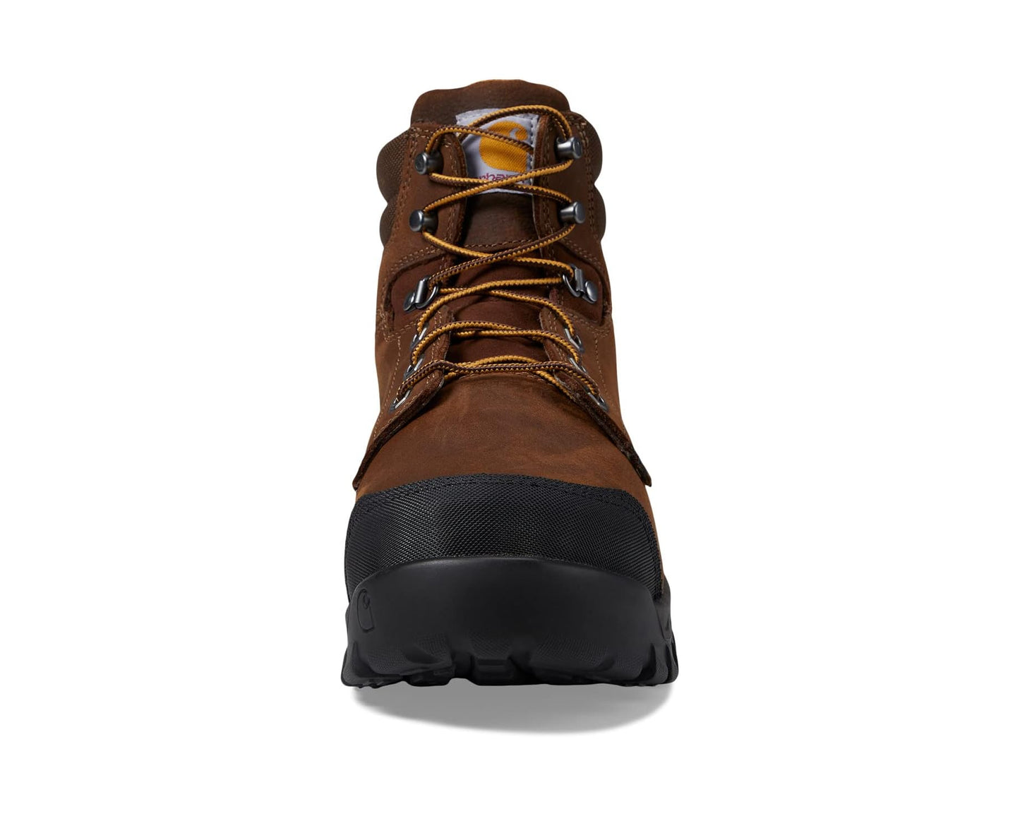 Men's Carhartt Rugged Flex Waterproof Internal Met Guard Comp Toe 6 Work Boots Brown Oil Tanned Leather