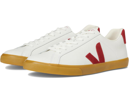 Men's VEJA Esplar Logo White/Pepper/Natural
