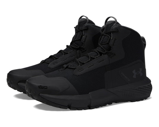 Men's Under Armour Charged Valsetz Mid Black/Black/Jet Gray