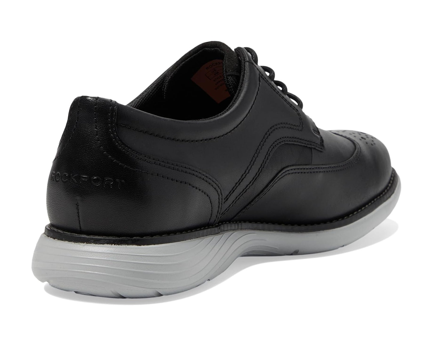 Men's Rockport Garett Wing Tip Black/Vapor