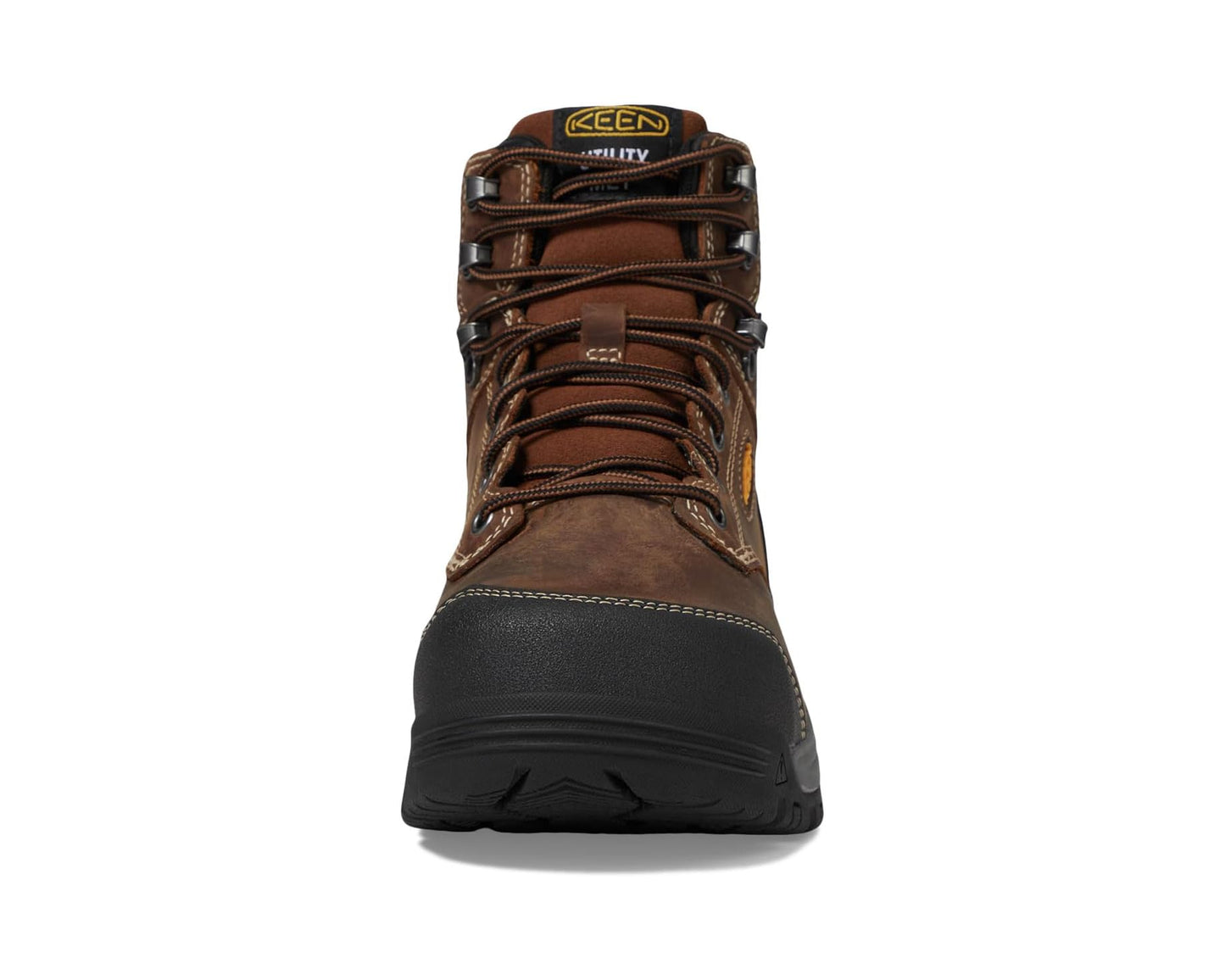 Men's KEEN Utility Evanston 6” Composite Toe Waterproof Internal Met Guard Bison/Black