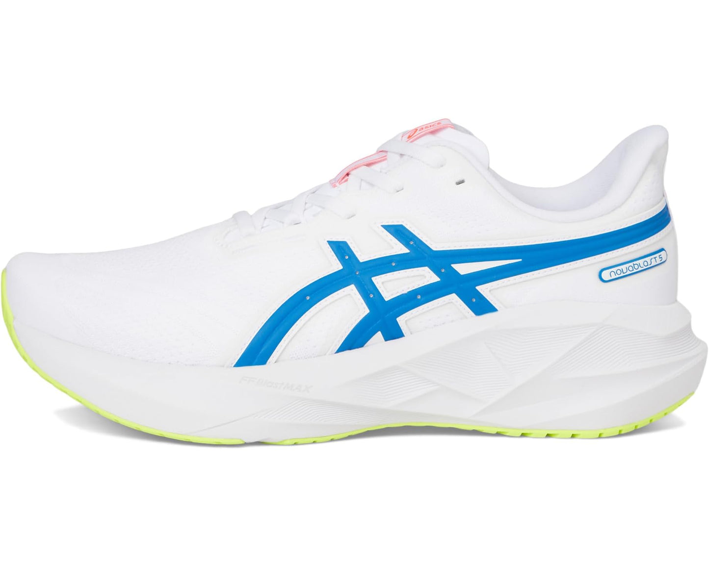 Men's ASICS Novablast 5 ATC White/Tuna Blue