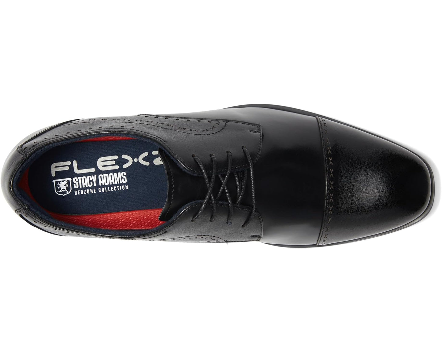 Men's Stacy Adams Bryant Cap Toe Lace-Up Black