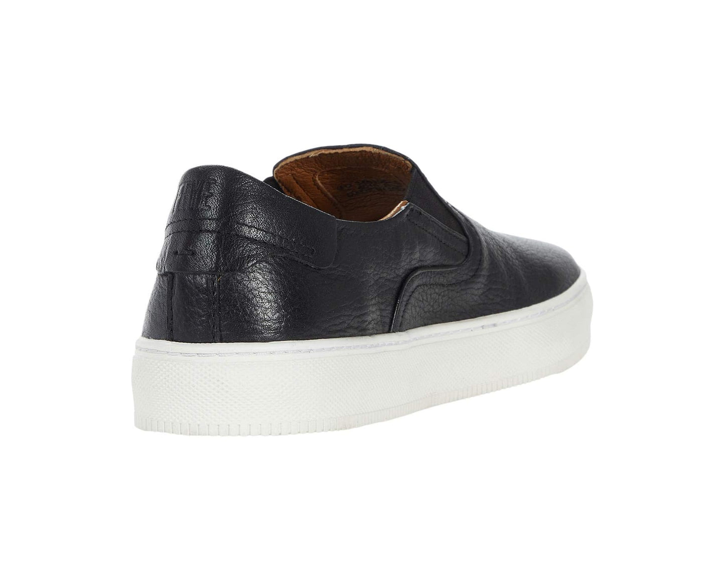 Men's Frye Astor Slip-On Black Crust Veg Tan Tumbled