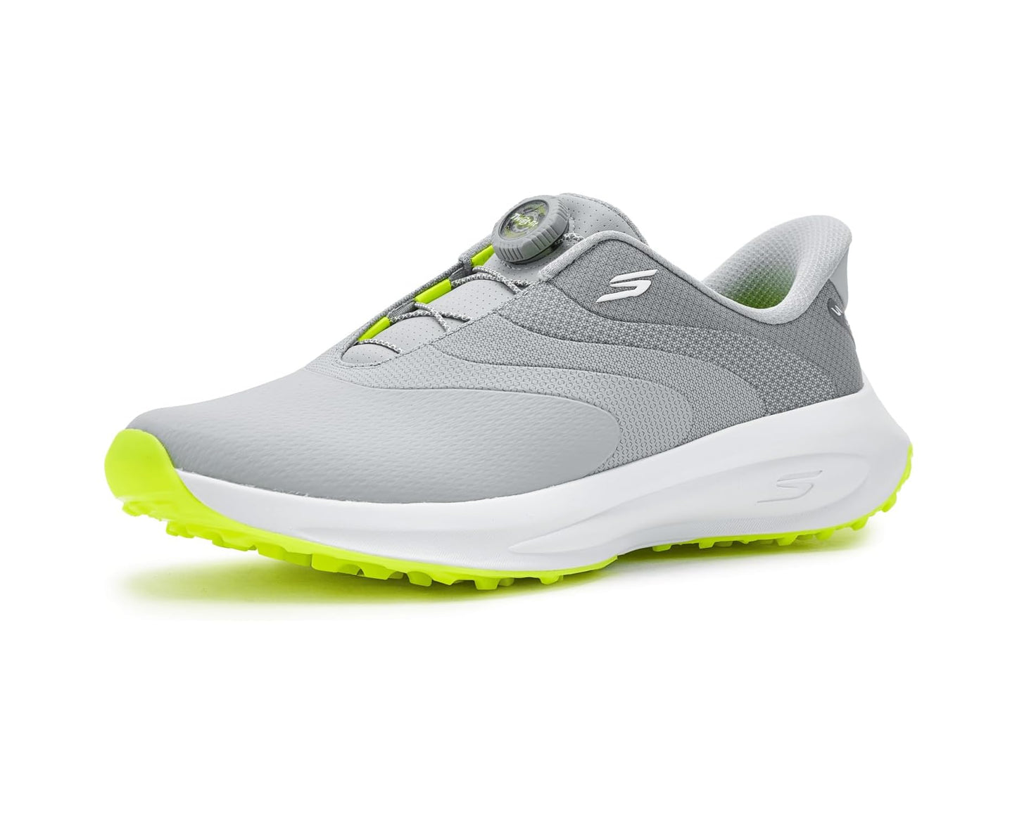 Men's Skechers GO GOLF Flow SI Twist Gray Twist Fit Laces