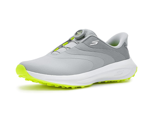 Men's Skechers GO GOLF Flow SI Twist Gray Twist Fit Laces