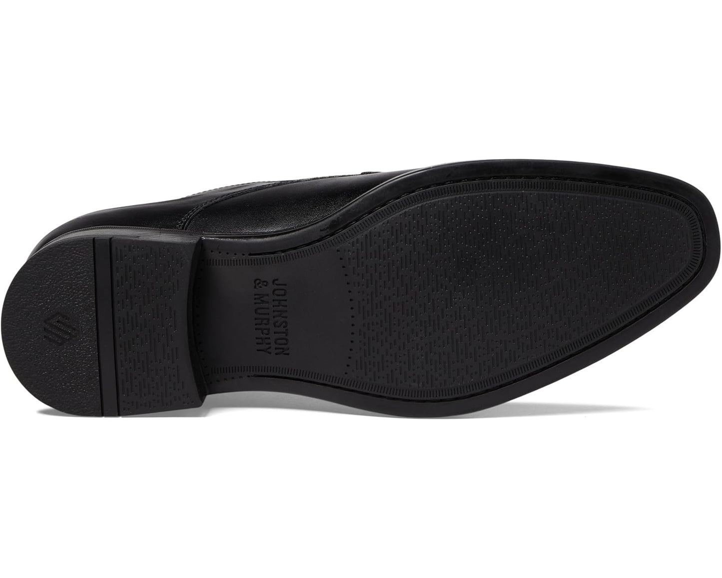 Men's Johnston & Murphy Gibbons Cap Toe Black Full Grain