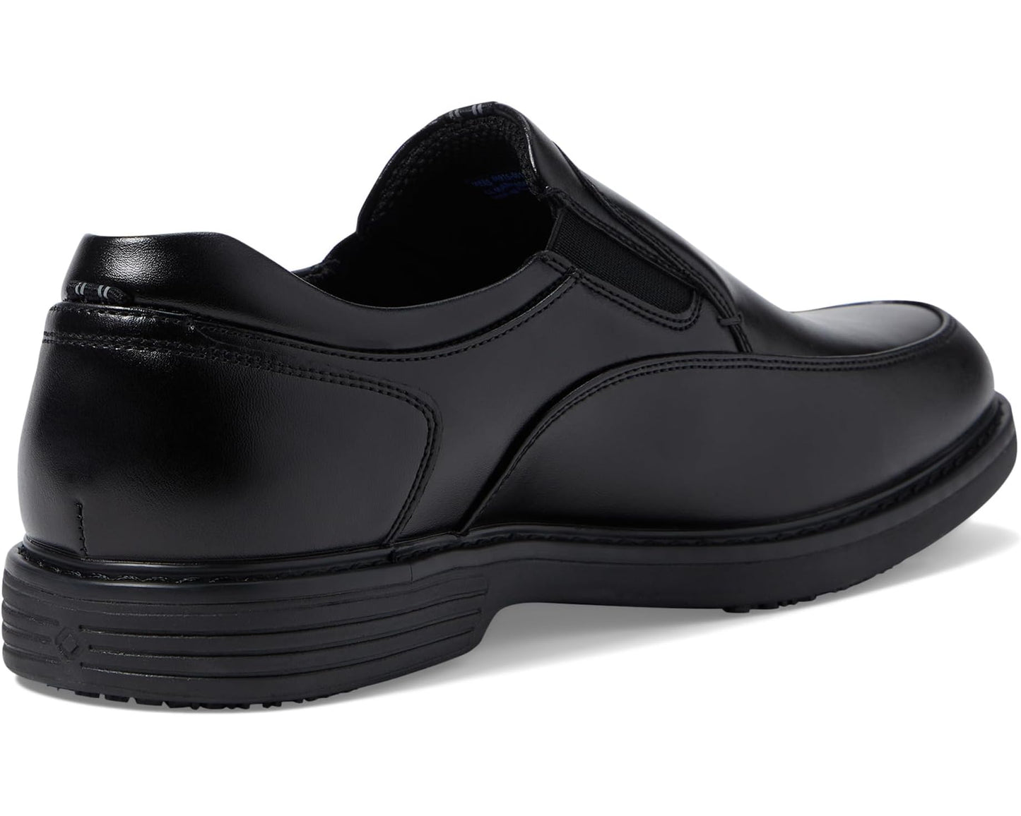 Men's Nunn Bush Wade Work Moc Toe Slip-On Black