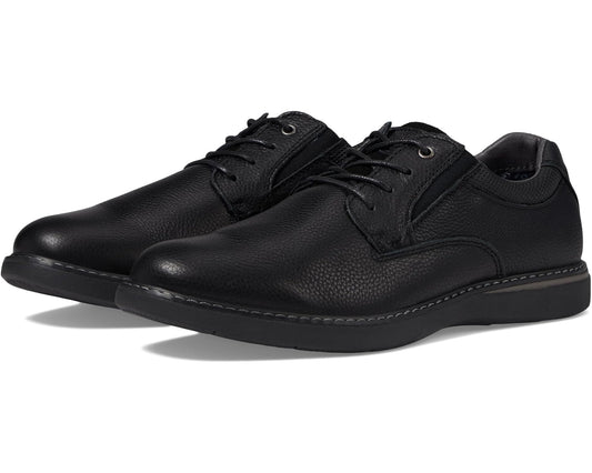 Men's Nunn Bush Bayridge Plain Toe Oxford Black