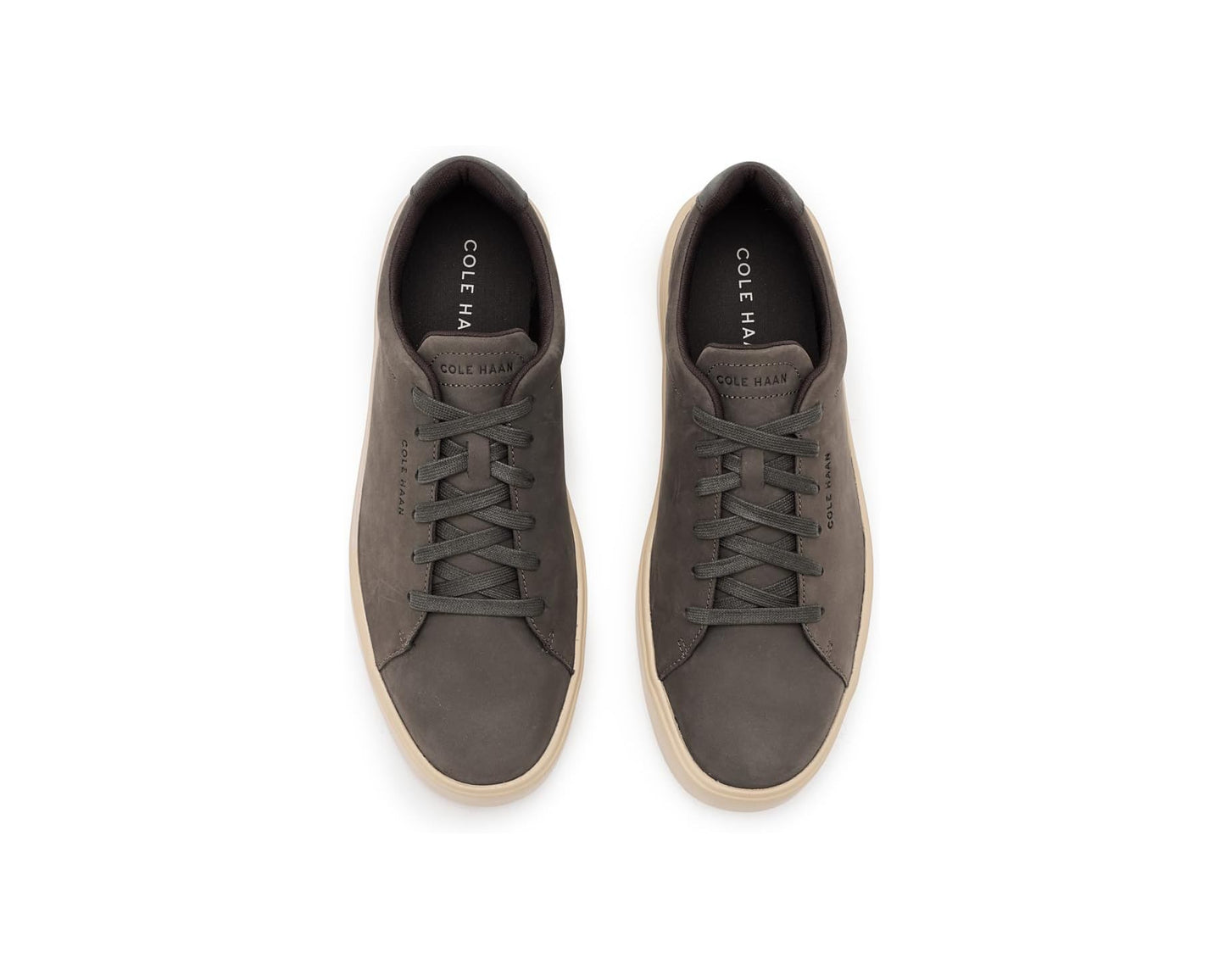 Men's Cole Haan Grand Crosscourt Traveler Sneaker Deep Olive Nubuck/Raven/Light Sesame